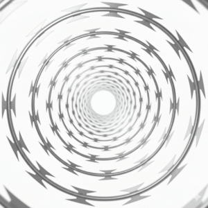 Concertina Senc Acero Inox  18" (Cubre 6.0Mts) / UNID / 33 espirales = 6 mts / 5 espirales = 1 mt L Varios ICO