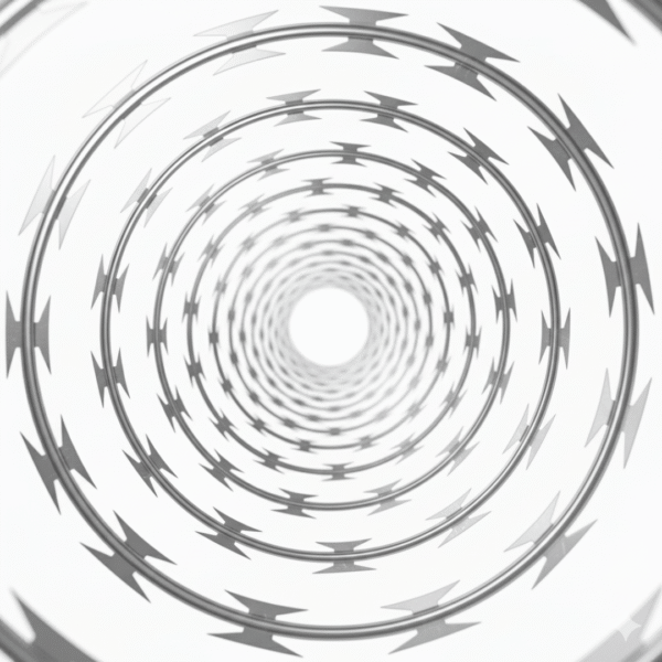 Concertina Senc Acero Inox  18" (Cubre 6.0Mts) / UNID / 33 espirales = 6 mts / 5 espirales = 1 mt L Varios ICO